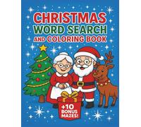 Christmas Word Search and Coloring Book: A Festive 8.5x11 Christmas and Winter Themed Activity Book that features Word Searches with Matching Coloring ... (The Fantastically Fun Word Search Series)