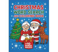 Christmas Word Search and Coloring Book: A Festive 8.5x11 Christmas and Winter Themed Activity Book That Features Word Searches With Matching Coloring ... (The Fantastically Fun Word Search Series)