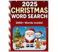 Christmas Word Search Book 2025