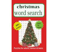 christmas word search Book: A Fun and Cozy Christmas Themed word find Puzzle For Adults Senior and Teen.