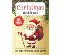 Christmas Word Search Book: Christmas Word Searches with Easy-to-Read Print. Festive puzzles for lovers of all things Christmas-celebrating twinkling ... of Santa! 50+ puzzles | 110 pages | 6x9 in