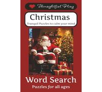Christmas Word Search Book: Enjoy the Magic of Christmas with Puzzles Featuring Santa, Reindeer, Snowflakes & More | 6x9 Size, 110 Pages | Over 50 Fun Puzzles