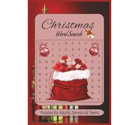 Christmas Word Search: Christmas Word Search: Word Searches with Easy to Read Print About ,Christmas, Santa, Winter, Holidays, and More | 6x9 inches, ... Gifts for Vacations, Holidays, and Free Times
