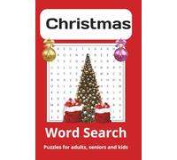 Christmas Word Search: Festive Word Search Puzzles Featuring Christmas Words, Traditions, and Holiday Fun for Kids and Adults