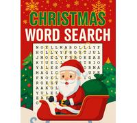 Christmas Word Search for Adults: 80 Fun and Challenging Holiday-Themed Puzzles for Relaxation and Brain Training