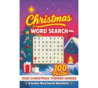 Christmas Word Search for Adults, Kids & Teens: 100 Festive Puzzles to Celebrate the Holidays and Winter Fun: Giant Holiday Activity Book Featuring ... Word Search Puzzle Books for Kids & Families)