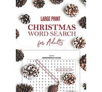 Christmas Word Search for Adults Large Print: Puzzle Book Crossword Puzzles Activity Book for Adults. Funny, Xmas Categories. Brain Exercise, Fun, and Relaxation in one! A4