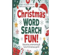 Christmas Word Search Fun!: Celebrate the magic of the holiday season with fun and easy-to-solve word search puzzles! Perfect for all ages , | 6x9 ... | Suitable for Kids, Adults, and Teenagers |
