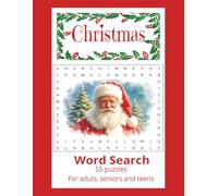 Christmas Word Search Large-Print: 55 Fun & Festive Puzzles | 990 Holiday Words | Large Print Christmas Word Search for Adults, Seniors & Teens