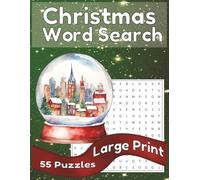 Christmas Word Search Large Print Puzzle Book: Word Searches with Large Print about Christmas, the Nativity, Winter and more. | 8.5x11 inches, 110 ... stuffer, a fun gift, or a way to relax.