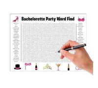 Christmas Word Search Poster | Party Supplies Blank Doodle Art Banner | Giant Christmass Activity Posters for Boys Girls Youth Home Farmhouse Office School Apartment Dormitory Dining Room