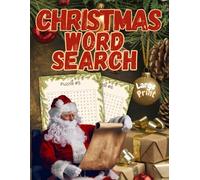 Christmas Word Search Puzzle Book: 55 Large Print Winter Puzzles for Adults, Seniors, and Teens