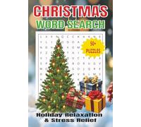 Christmas Word Search Puzzle Book: A Festive Holiday Activity Book | Joyful Word Search Puzzles to Relax and Celebrate the Christmas Spirit | 6x9 inches, 110 pages