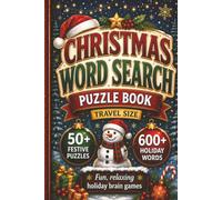 Christmas Word Search Puzzle Book: Christmas Activity Book For All Ages 6x9