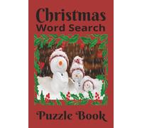 Christmas Word Search Puzzle Book: Festive Holiday Christmas Words to Bring Joy in This Puzzle Book | 50+ Puzzles | 6x9 Inches | Solutions Included | Great Gift Idea