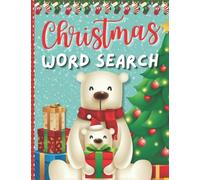 Christmas Word Search Puzzle Book for Kids Ages 8 -12: Large Themed Activity Book with 50 Wordsearch Puzzles. This Santa's Word Search Makes a ... Stocking Stuffer. It Includes Coloring Pages.