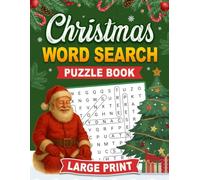 Christmas Word Search Puzzle Book - Large Print: 100 Holiday Word Searches to Brighten Your Winter Season - Easy to Read and Joyful to Solve (Brain Games Collection)