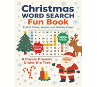 Christmas Word Search Puzzle Book: Large Print Word Search about Gifts, Santa, Winter Holiday and Many More. A great gift for anyone who loves a brain challenge. 8.5x11 inches.