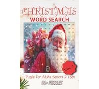 Christmas Word Search Puzzle Book: ord Searches with Easy to Read Print about Christmas, Christmas eve, Santa and More | 6x9 inches, 110 pages | 50+ ... ... Gift for Vacation, Holidays and Free Time