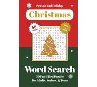 Christmas Word Search Puzzle Book: Relaxing Word Search Puzzles Celebrating Snowflakes, Festive Traditions, and Cozy Christmas Fun | 50 Easy-to-Read ... (Holiday Word Search Puzzle Book Series)