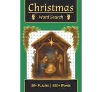 Christmas Word Search Puzzle Book: Word Search Book about Christmas; Religious, Nativity, Traditional, Holiday, Seasonal, Nature, and More | 6x9 ... Vacations, Holidays, Learning and Free Time