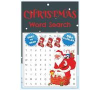 Christmas Word Search Puzzle Book: Word Searches with Easy to Read Print about Christmas, Christmas Gifts, Brain Games and More | 6*9 inches,110 Pages ... Gift for Vacations, Holidays and Free Times