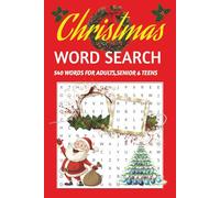 Christmas Word Search Puzzle Book: Word Searches with Easy to Read print about Christmas, Christmas Holidays, Fun Time Puzzles and More | 6x9 inches, ... 60 Puzzles .... Gift for vacations, Holidays,