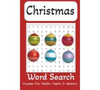Christmas Word Search Puzzle Book: Word Searches with Easy to Read Print about Christmas, Christmas Season, Christmas Holiday, and more, 6x9 inches, ... 50+ puzzles..Gift for Vacations, Holidays