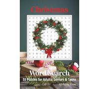 Christmas Word Search Puzzle Book: Word Searches with Easy to Read Print about Christmas, Christmas Themes, Christmas Traditions and More | 6x9 ... Gift for Vacations, Holidays and Free Times