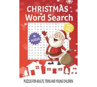 Christmas Word Search Puzzle Book: Word Searches with Easy to Read Print about Christmas, Festive Fun and more | 6x9 inches, 56 pages | 50 Puzzles ... ... Gift for Vacations, Holidays and Free Time