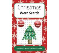 Christmas Word Search Puzzle Book: Word Searches with Easy to Read Print about Christmas, Holidays, Seasons and More |6 x 9 inches, 100+ pages | 50+ ... … Gift for Vacations, Leisure, and Holidays.