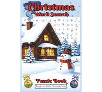 Christmas Word Search Puzzle Book: Word Searches with Easy to Read Print about Christmas, Joy, Relaxation, and More | 6x9 inches, 110 pages | 50+ Puzzles … Gift for Vacations, Holidays, and Free Times