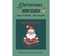 Christmas Word Search Puzzle Book: Word Searches with Easy to Read Print about Christmas, Nativity, Holiday Season and more | 6x9 inches, 110 pages | ... for Vacations, Holidays and Leisure Time!