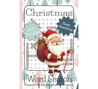 Christmas Word Search Puzzle Book: Word Searches with Easy to Read Print about Christmas, Santa Claus, Presents, and More | 6x9 inches, 110 pages | ... for Vacations, Holidays, and Leisure Time