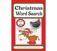 Christmas Word Search Puzzle Book: Word Searches with Easy to Read Print about Christmas, Winter, Cozy Christmas and more I 6*9 inches, 110 pages I ... Gift for Vacations, Holidays and Free Times