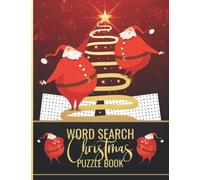 Christmas Word Search Puzzle Book: X-Mas Holiday Themed Word Search Puzzle Book - Word Search Books Large Print For Adults, Kids, Seniors & All Family ... Book with Answers ( Perfect Christmas Gift )