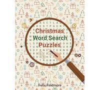 Christmas Word Search Puzzles: 20x20 Large Grid Book: 151 Challenging Word Finds for Adults: Medium-Hard Difficulty Puzzles with Premium 20x20 Grids.