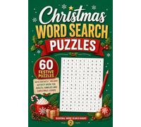 Christmas Word Search Puzzles: 60 Festive Puzzles with Fun Facts | Holiday Activity Book for Adults, Families and Christmas Lovers (Seasonal Word Search Books)