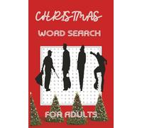 Christmas Word Search: Puzzles with Easy to Read Print about Festive Word Search and More with 6x9 inches, 120 pages and 50 +Puzzles... Gift for Vacations, Holidays and Relaxation