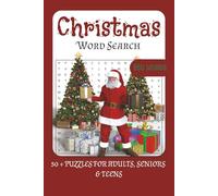 Christmas Word Search: Winter Holiday Themed Words To Find, Fun White Elephant Gifts And Stocking Stuffers For Seniors, Men & Women