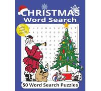 Christmas Word Search: Word Search Puzzles with Easy to Read Print about Christmas, Holiday, Winter and more | 8.5x11 inches, 100 pages | 50 Puzzles _Gift for Vacation, Holidays and Relaxation