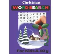 Christmas Word Serch with Solutions For Kids 4-10 Years: Puzzles with Answers at the End - Seeing the Words | Improve spelling, vocabulary, reading skills,with 65 Pages