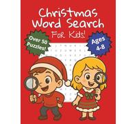 Christmas Words Search for Kids!: Learn and Laugh with Easy Christmas Word Searches for Early Readers! Large print 8"x11" and over 50 puzzles!