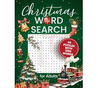 Christmas Wordsearch for Adults: 60 Puzzles with 1200 Words