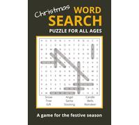 Christmas Wordsearch Puzzle for all Ages: 112 pages, 55 Festive Clean-Print Word Searches to Boost Focus, Spark Holiday Joy, and Entertain All Ages| 6 x 9 inches|