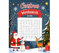 Christmas Wordsearches for kids (Christmas Puzzles & Activity Books for Kids)