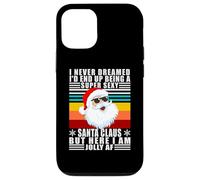 Christmas Work Party Department Store Santa Claus Jolly AF Case for iPhone 12/12 Pro