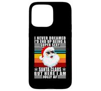 Christmas Work Party Department Store Santa Claus Jolly AF Case for iPhone 15 Pro Max