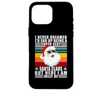 Christmas Work Party Department Store Santa Claus Jolly AF Case for iPhone 16 Pro Max