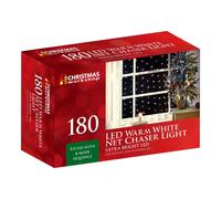 Christmas Workshop 180 LED Net Chaser Light - Warm White